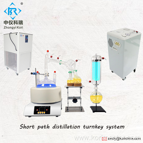 Vacuum evaporator concentration with evaporation flask